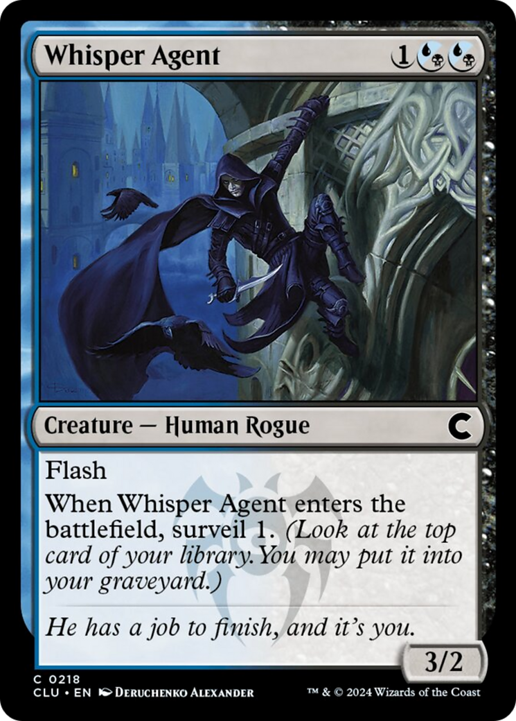 Whisper Agent [Ravnica: Clue Edition] | I Want That Stuff Brandon