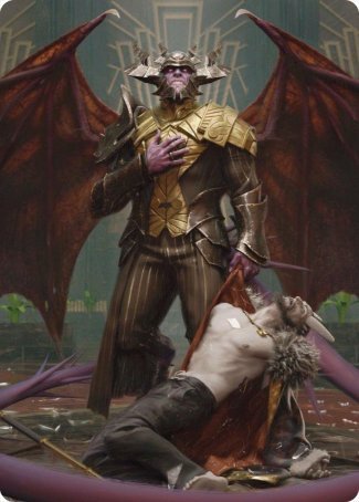Ob Nixilis, the Adversary 1 Art Card [Streets of New Capenna Art Series] | I Want That Stuff Brandon