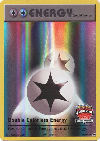 Double Colorless Energy (90/108) (NA International Championship Promo) [XY: Evolutions] | I Want That Stuff Brandon