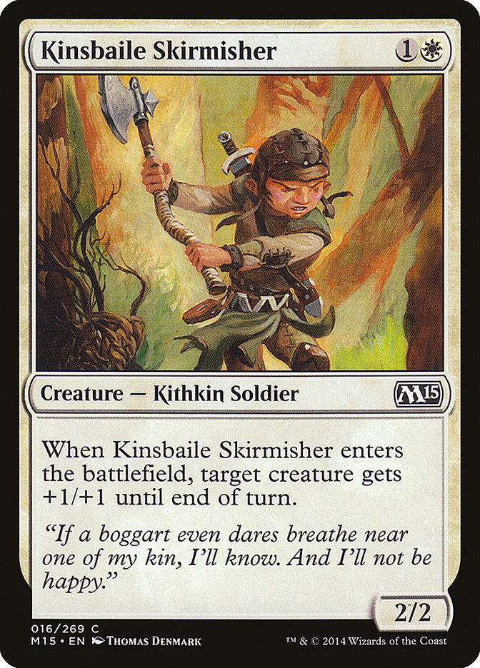 Kinsbaile Skirmisher [Magic 2015] | I Want That Stuff Brandon