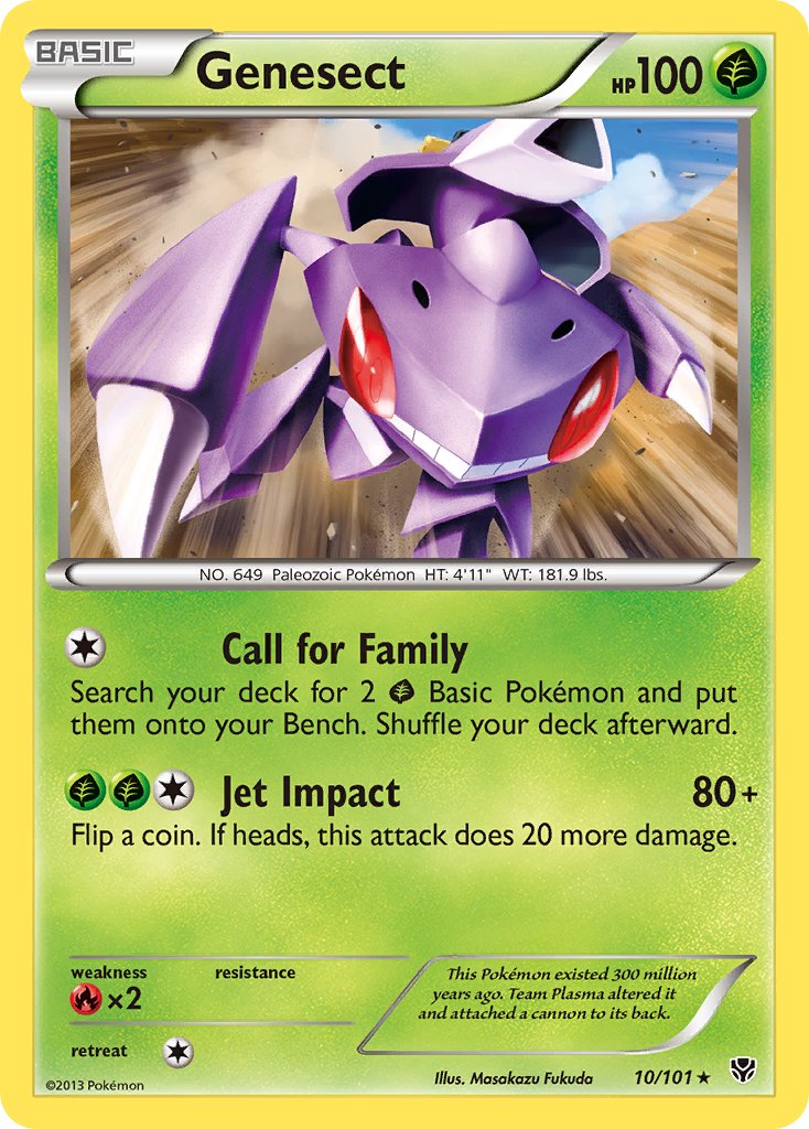 Genesect (10/101) (Theme Deck Exclusive) [Black & White: Plasma Blast] | I Want That Stuff Brandon