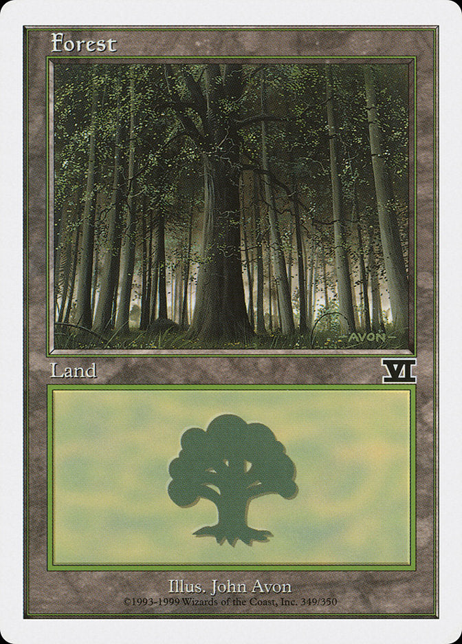 Forest (349) [Classic Sixth Edition] | I Want That Stuff Brandon