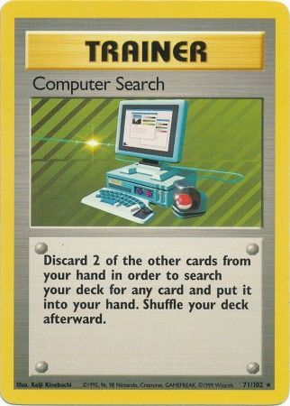 Computer Search (71/102) [Base Set Unlimited] | I Want That Stuff Brandon