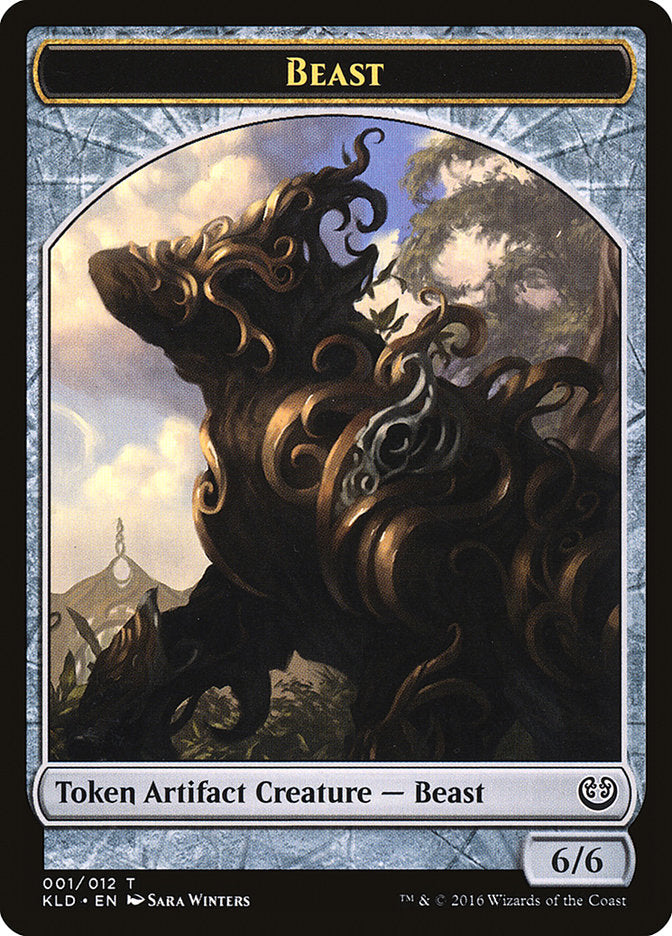 Beast Token [Kaladesh Tokens] | I Want That Stuff Brandon