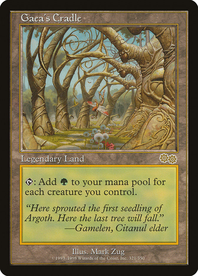 Gaea's Cradle [Urza's Saga] | I Want That Stuff Brandon