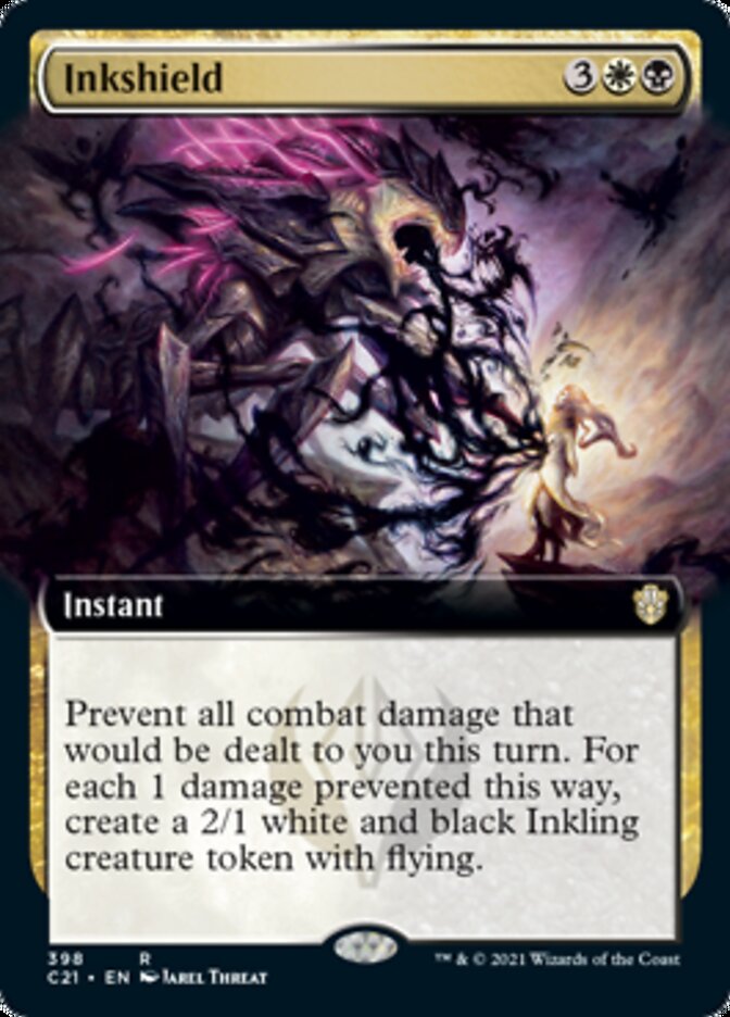 Inkshield (Extended Art) [Commander 2021] | I Want That Stuff Brandon