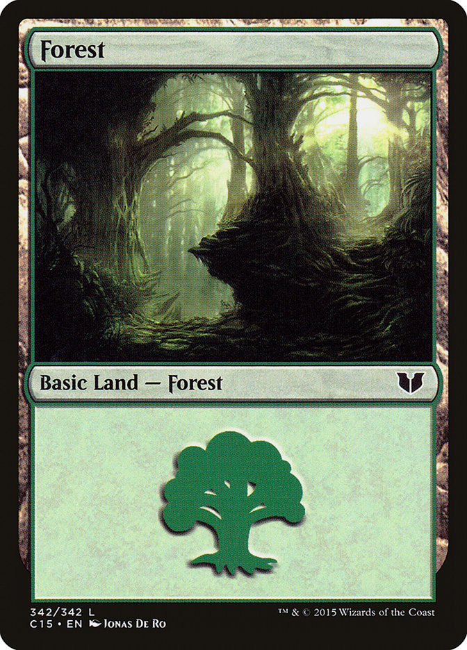 Forest (342) [Commander 2015] | I Want That Stuff Brandon