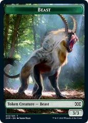 Beast // Treasure Double-Sided Token [Double Masters Tokens] | I Want That Stuff Brandon