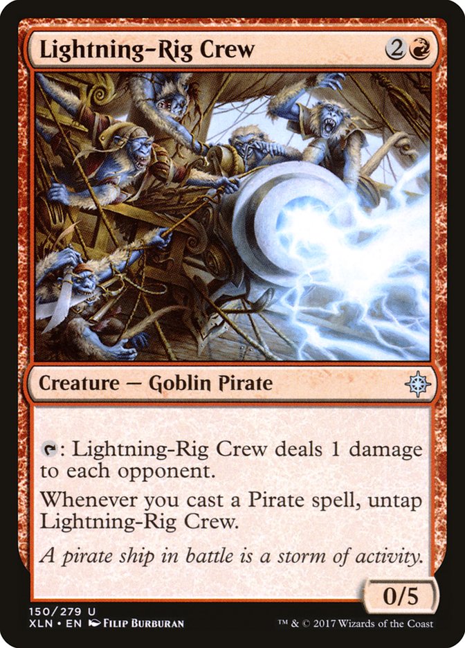 Lightning-Rig Crew [Ixalan] | I Want That Stuff Brandon