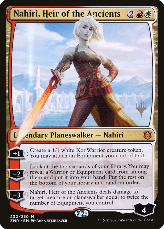 Nahiri, Heir of the Ancients (Promo Pack) [Zendikar Rising Promos] | I Want That Stuff Brandon