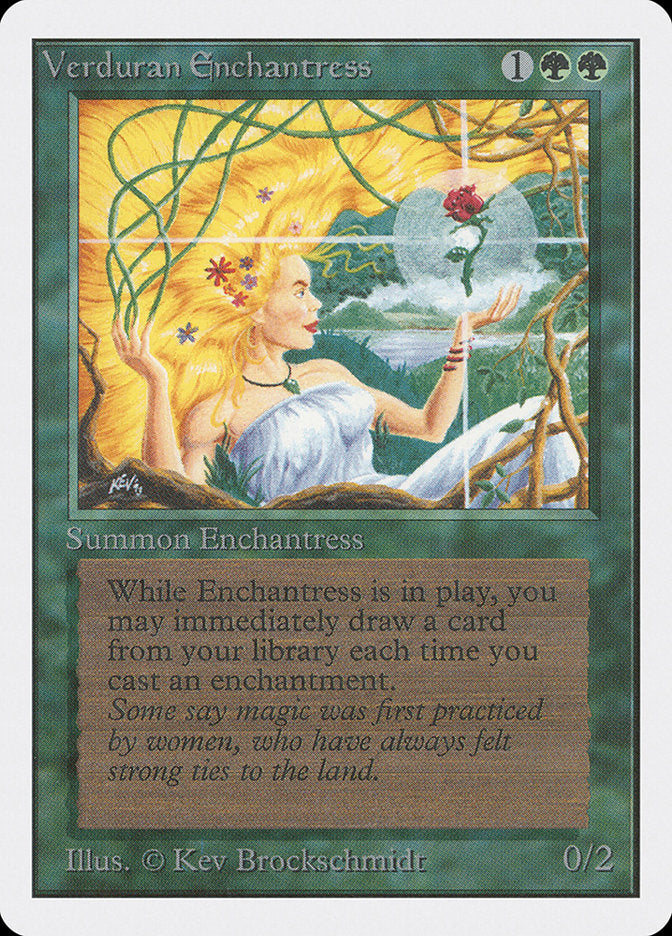 Verduran Enchantress [Unlimited Edition] | I Want That Stuff Brandon