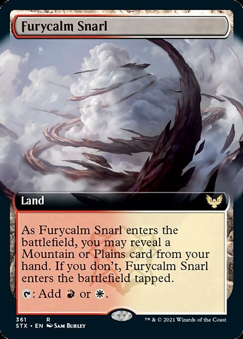 Furycalm Snarl (Extended Art) [Strixhaven: School of Mages] | I Want That Stuff Brandon