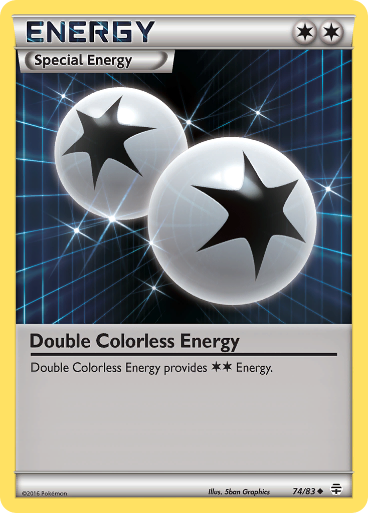 Double Colorless Energy (74/83) [XY: Generations] | I Want That Stuff Brandon