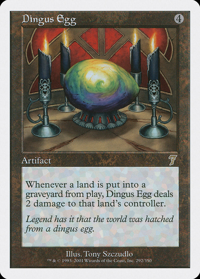 Dingus Egg [Seventh Edition] | I Want That Stuff Brandon