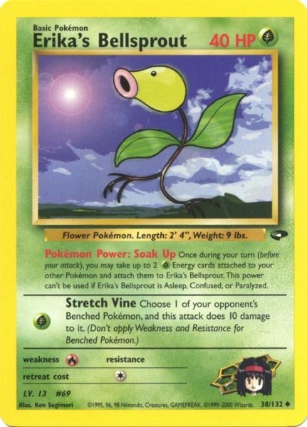 Erika's Bellsprout (38/132) [Gym Challenge Unlimited] | I Want That Stuff Brandon