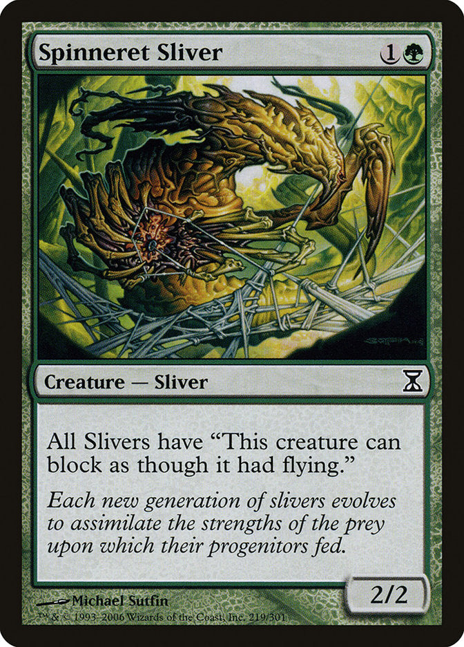 Spinneret Sliver [Time Spiral] | I Want That Stuff Brandon