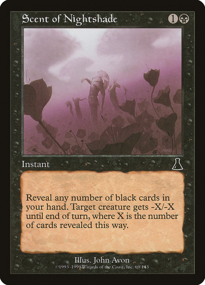 Scent of Nightshade [Urza's Destiny] | I Want That Stuff Brandon