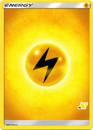 Lightning Energy (Pikachu Stamp #18) [Battle Academy 2020] | I Want That Stuff Brandon
