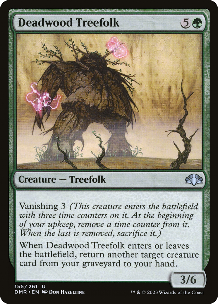 Deadwood Treefolk [Dominaria Remastered] | I Want That Stuff Brandon