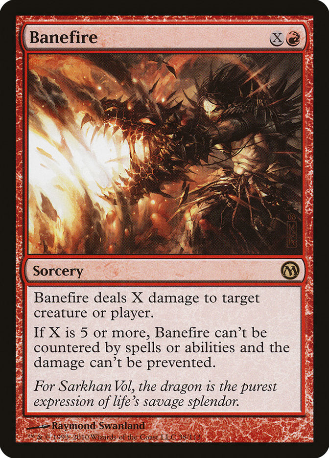 Banefire [Duels of the Planeswalkers] | I Want That Stuff Brandon