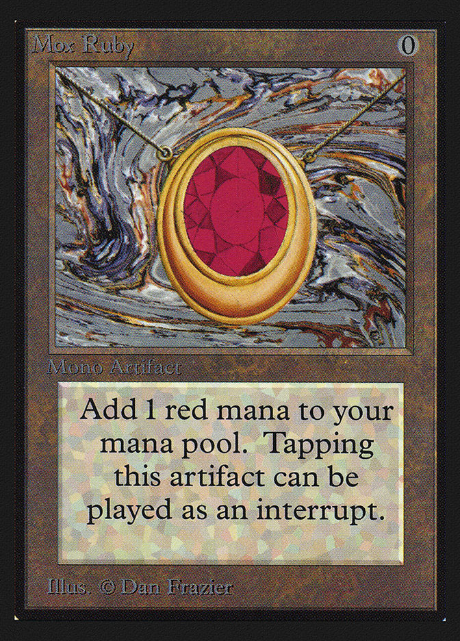 Mox Ruby [Collectors' Edition] | I Want That Stuff Brandon