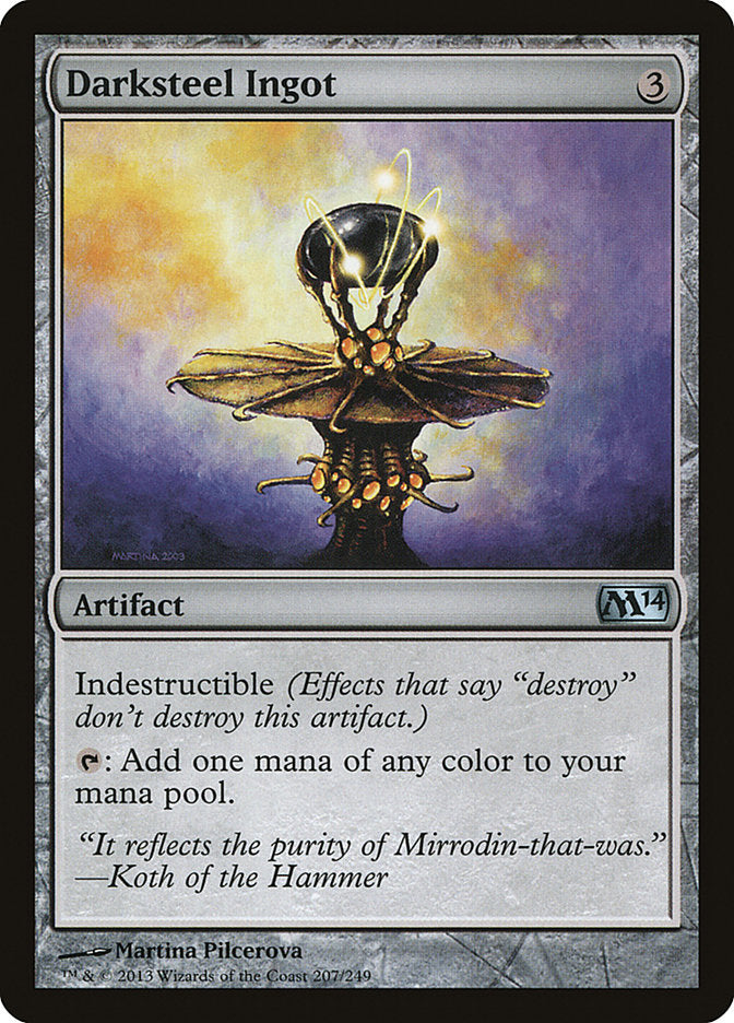 Darksteel Ingot [Magic 2014] | I Want That Stuff Brandon