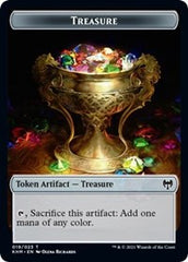 Treasure // Replicated Ring Double-Sided Token [Kaldheim Tokens] | I Want That Stuff Brandon