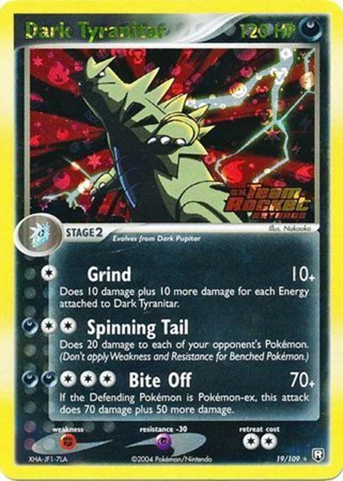 Dark Tyranitar (19/109) (Stamped) [EX: Team Rocket Returns] | I Want That Stuff Brandon