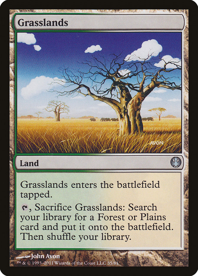 Grasslands [Duel Decks: Knights vs. Dragons] | I Want That Stuff Brandon