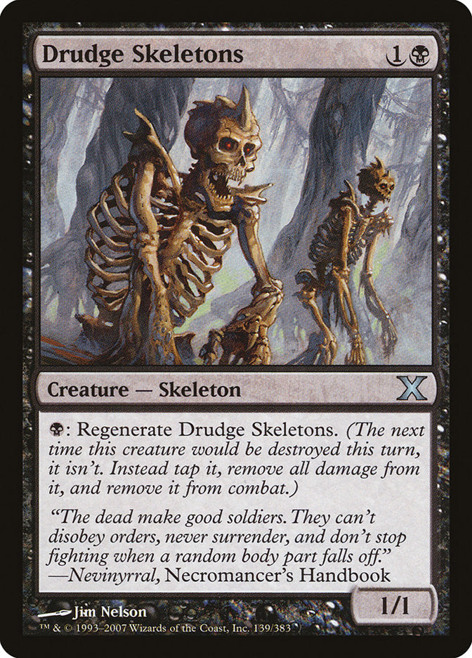 Drudge Skeletons [Tenth Edition] | I Want That Stuff Brandon