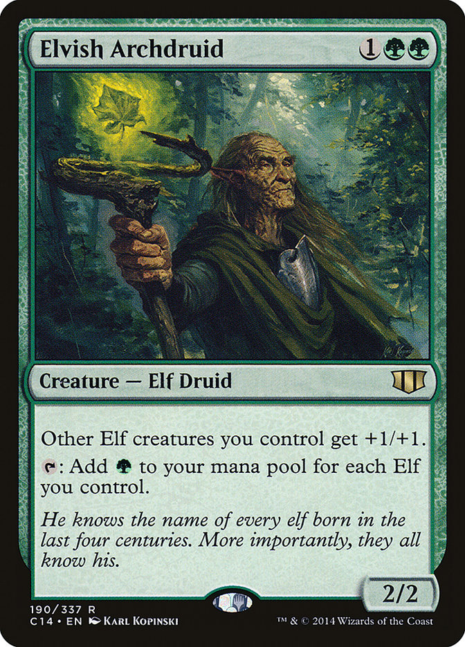 Elvish Archdruid [Commander 2014] | I Want That Stuff Brandon