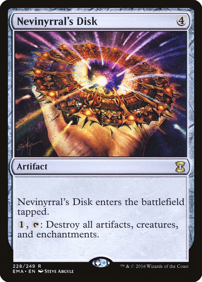 Nevinyrral's Disk [Eternal Masters] | I Want That Stuff Brandon