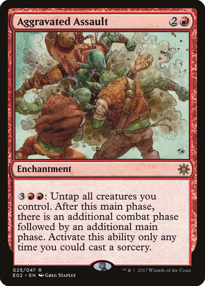 Aggravated Assault [Explorers of Ixalan] | I Want That Stuff Brandon