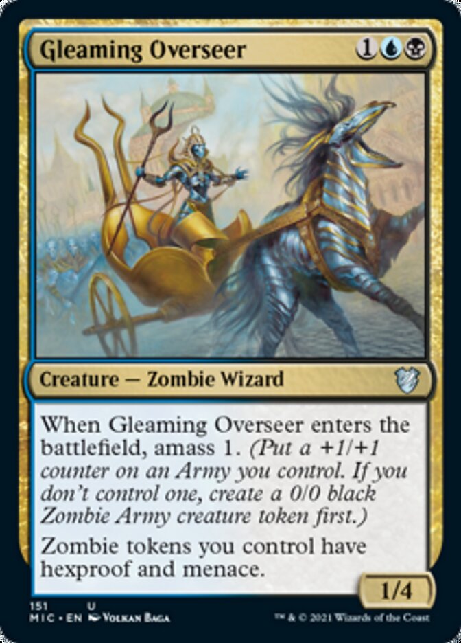 Gleaming Overseer [Innistrad: Midnight Hunt Commander] | I Want That Stuff Brandon