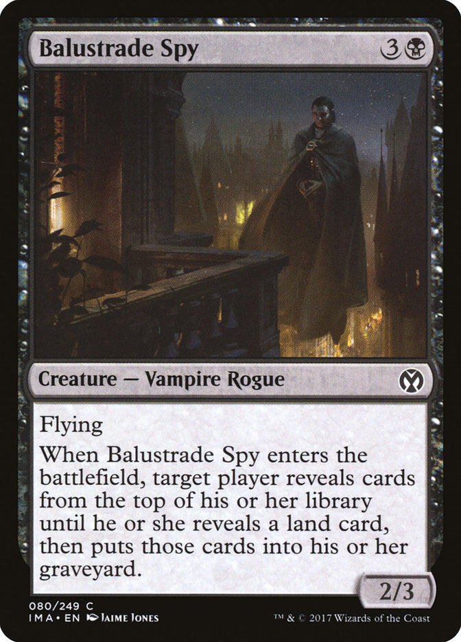 Balustrade Spy [Iconic Masters] | I Want That Stuff Brandon