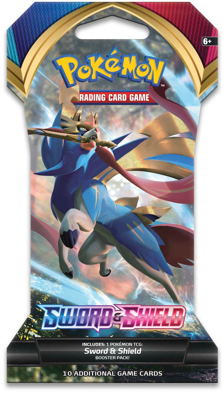 Sword & Shield: Base Set - Sleeved Booster Pack | I Want That Stuff Brandon