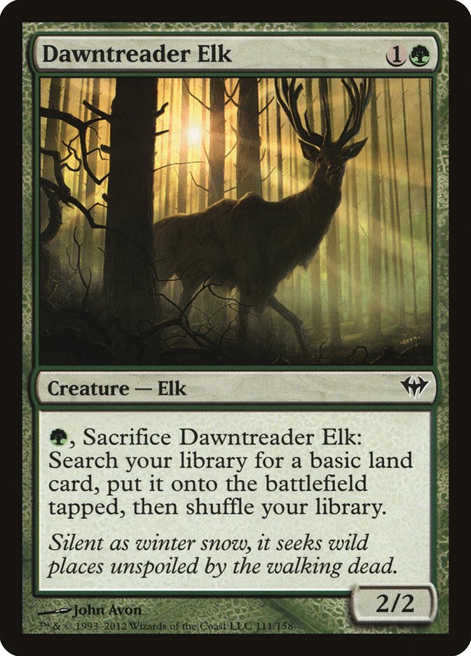 Dawntreader Elk [Dark Ascension] | I Want That Stuff Brandon