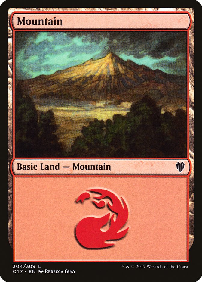 Mountain (304) [Commander 2017] | I Want That Stuff Brandon