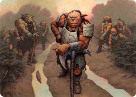 Hobgoblin Bandit Lord Art Card [Dungeons & Dragons: Adventures in the Forgotten Realms Art Series] | I Want That Stuff Brandon