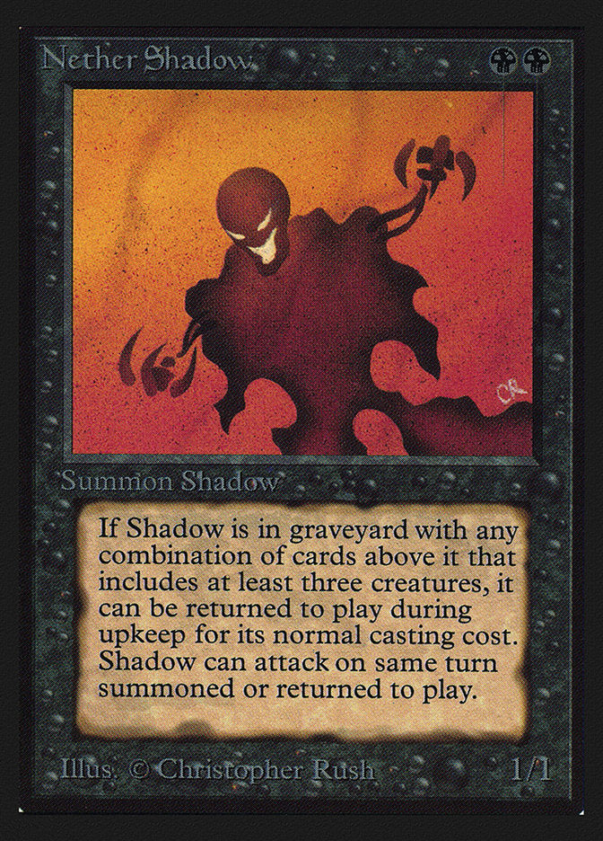 Nether Shadow [International Collectors' Edition] | I Want That Stuff Brandon
