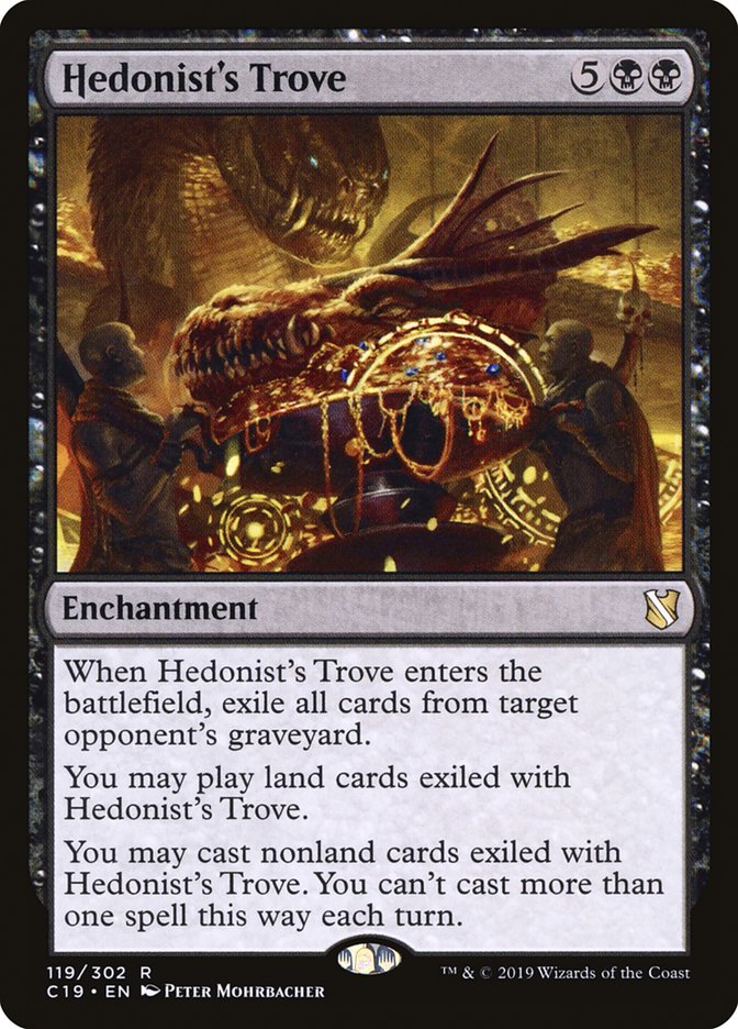 Hedonist's Trove [Commander 2019] | I Want That Stuff Brandon