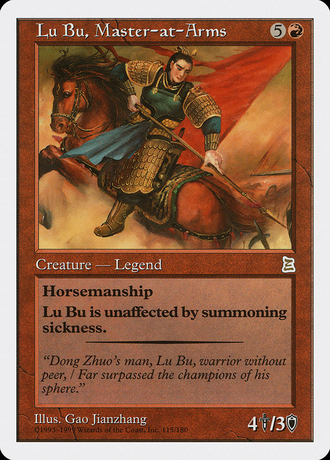 Lu Bu, Master-at-Arms [Portal Three Kingdoms] | I Want That Stuff Brandon