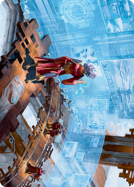 Universal Surveillance Art Card [Kamigawa: Neon Dynasty Art Series] | I Want That Stuff Brandon