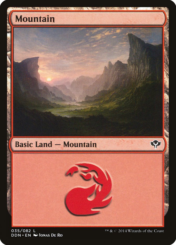 Mountain (35) [Duel Decks: Speed vs. Cunning] | I Want That Stuff Brandon