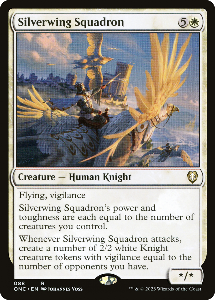 Silverwing Squadron [Phyrexia: All Will Be One Commander] | I Want That Stuff Brandon