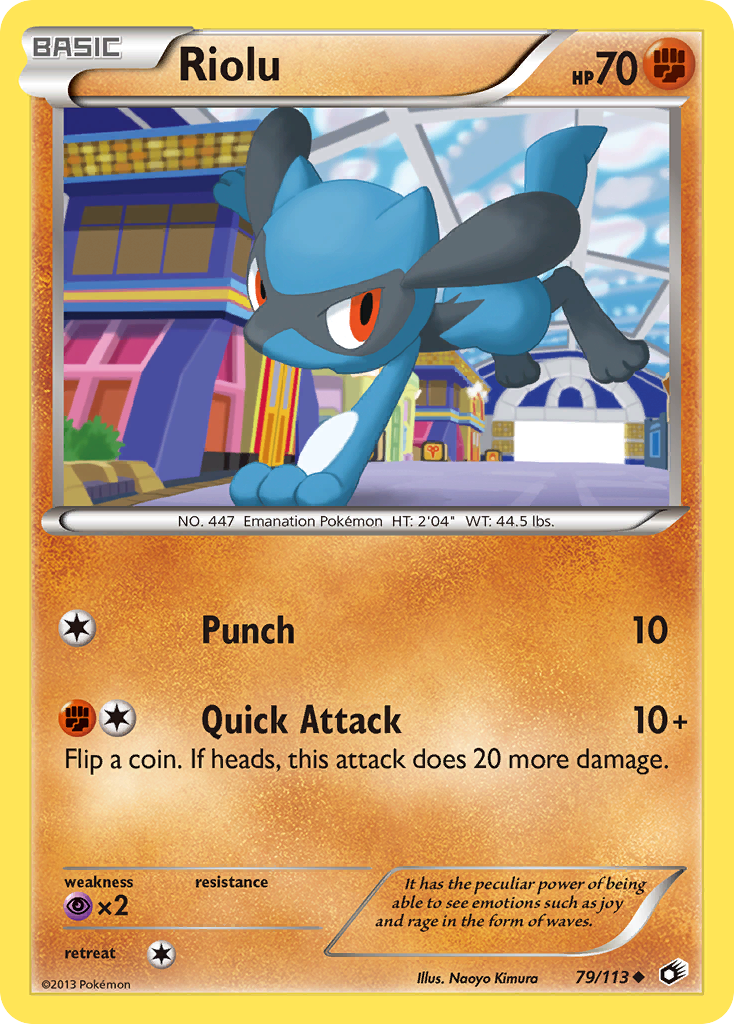 Riolu (79/113) [Black & White: Legendary Treasures] | I Want That Stuff Brandon