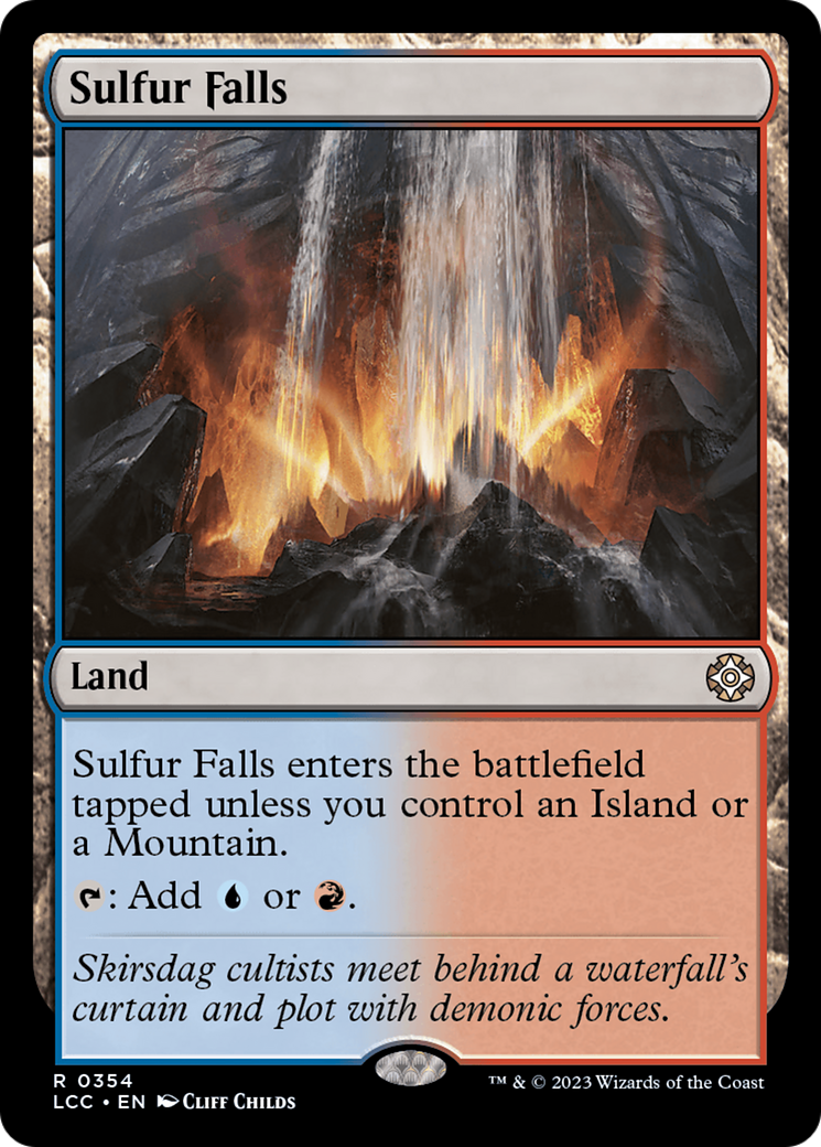 Sulfur Falls [The Lost Caverns of Ixalan Commander] | I Want That Stuff Brandon