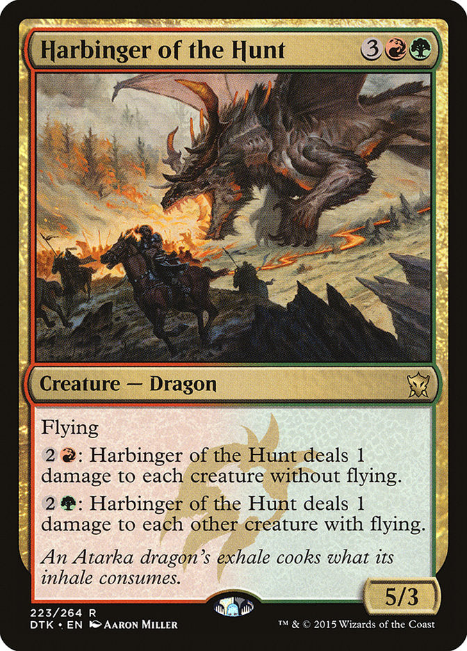 Harbinger of the Hunt [Dragons of Tarkir] | I Want That Stuff Brandon