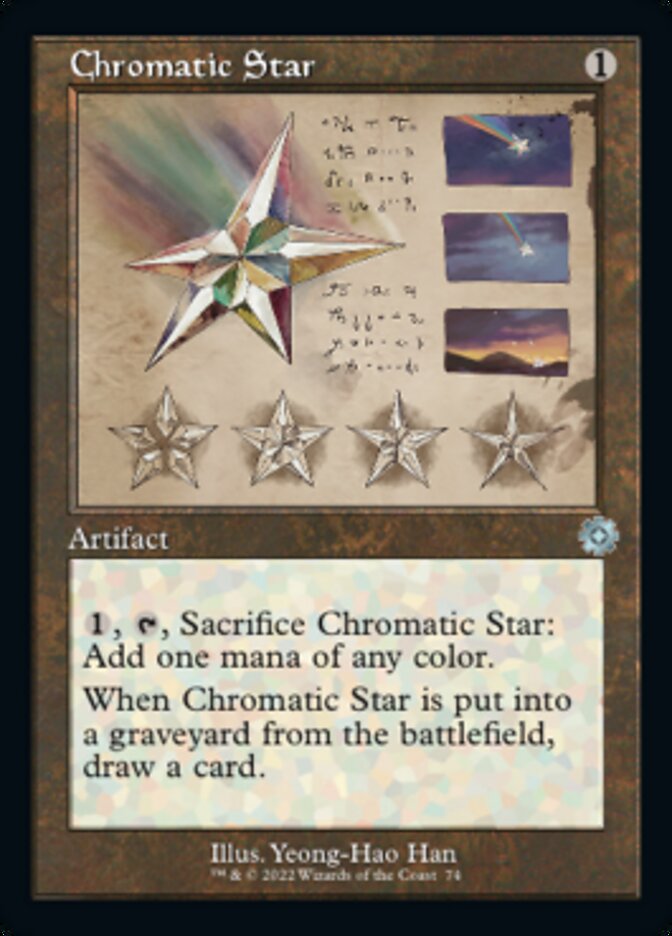 Chromatic Star (Retro Schematic) [The Brothers' War Retro Artifacts] | I Want That Stuff Brandon