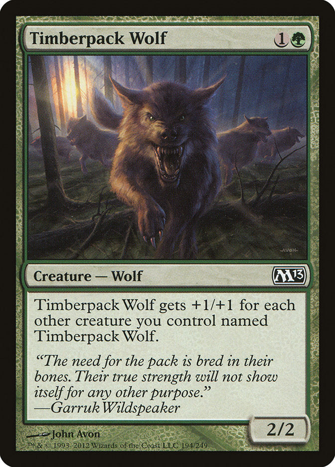 Timberpack Wolf [Magic 2013] | I Want That Stuff Brandon